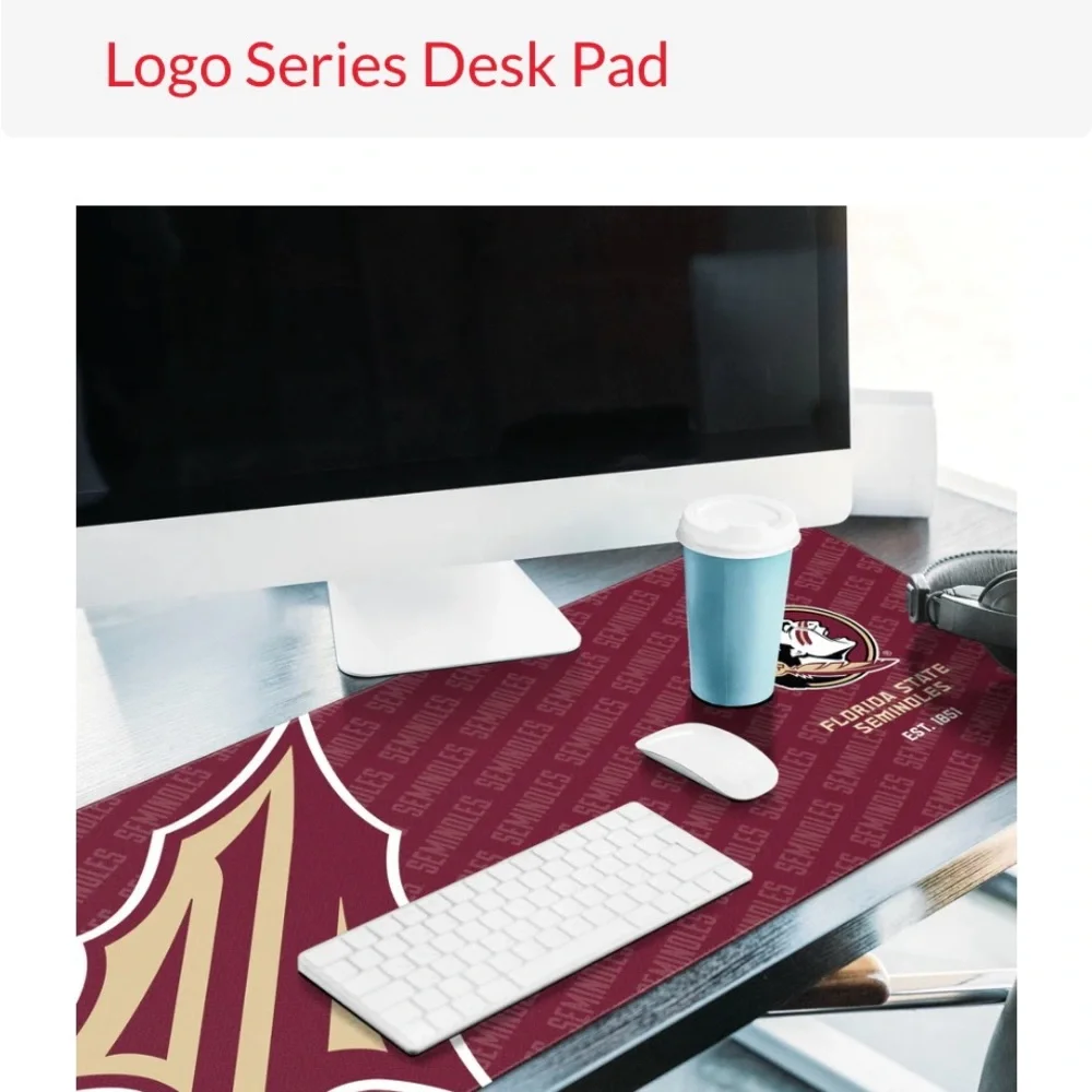 New NCAA Florida State Seminoles Home Work Office Desk XL Mouse Pad Mat
